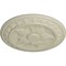 Ekena Millwork Exeter Ceiling Medallion (Fits Canopies up to 3 1/8"), Hnd-Painted Clear Yellow, 17 3/4"OD x 1 1/8"P CM17EXCYF - alternate 4